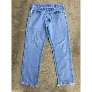 Vintage 90’s LL Bean Distressed Stained Jeans